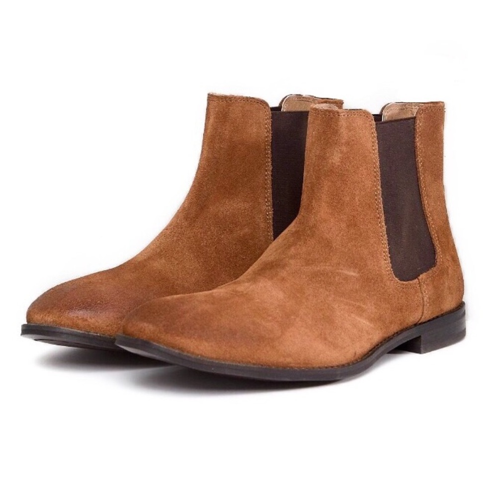 ASOS Tan Suede Chelsea Boots Mens 7